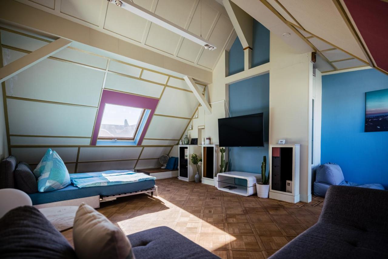 Rooftop Penthouse Karlsruhe Exterior foto
