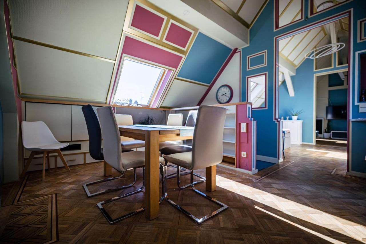 Rooftop Penthouse Karlsruhe Exterior foto