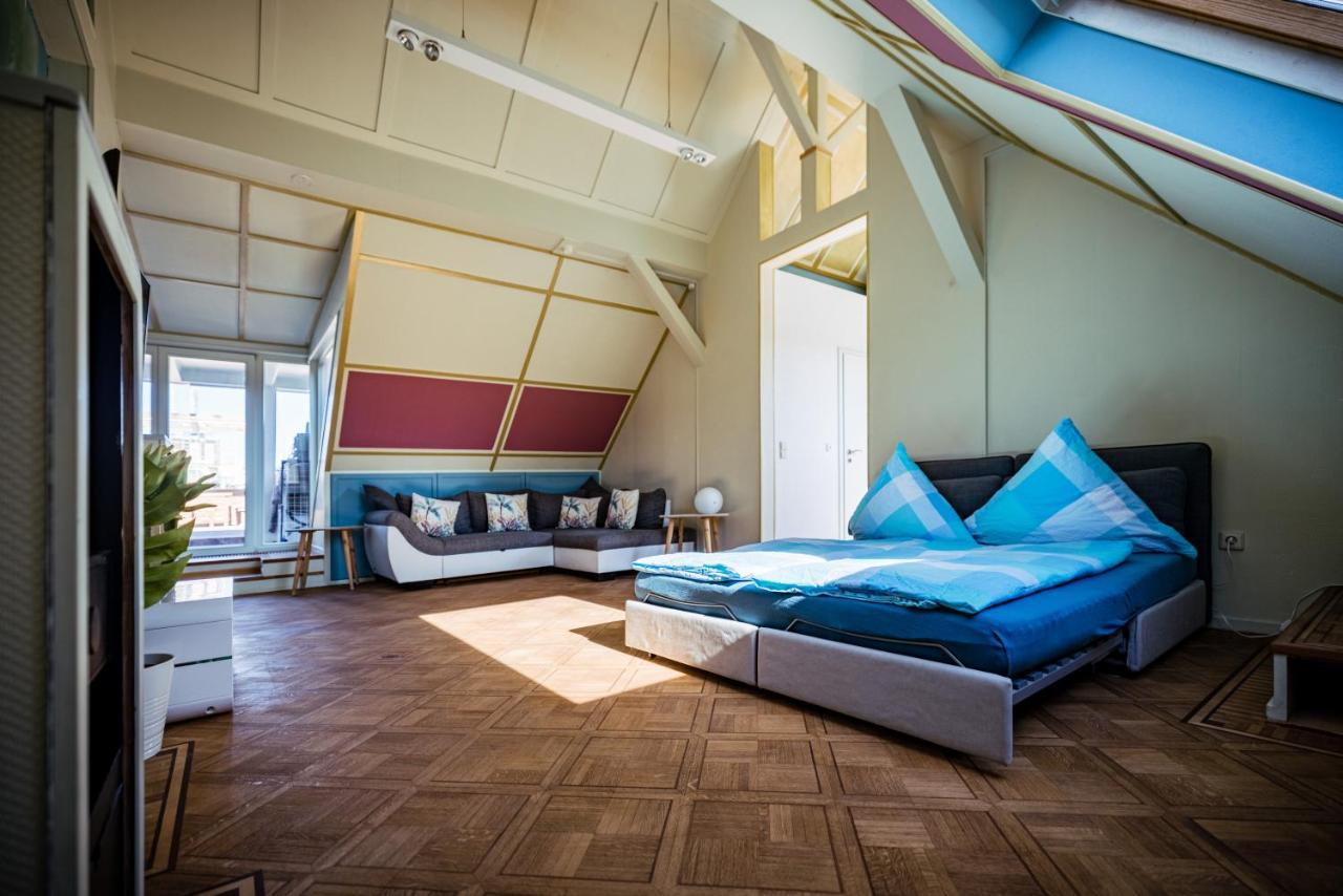 Rooftop Penthouse Karlsruhe Exterior foto
