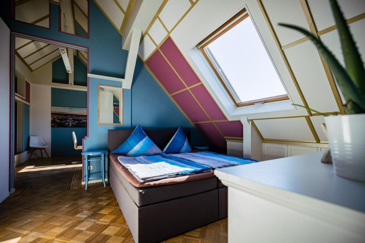 Rooftop Penthouse Karlsruhe Exterior foto