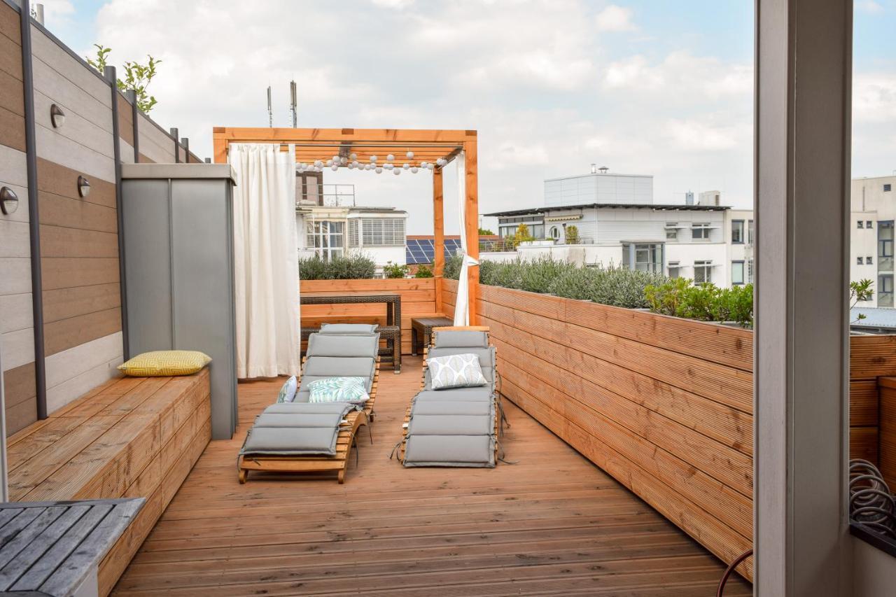 Rooftop Penthouse Karlsruhe Exterior foto